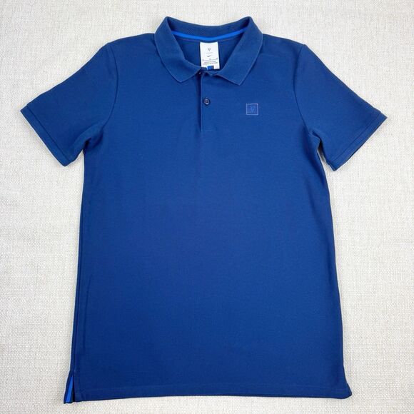 Nike Roger Federer RF Polo Shirt Youth XL Blue Short Sleeve Tennis - Picture 1 of 15